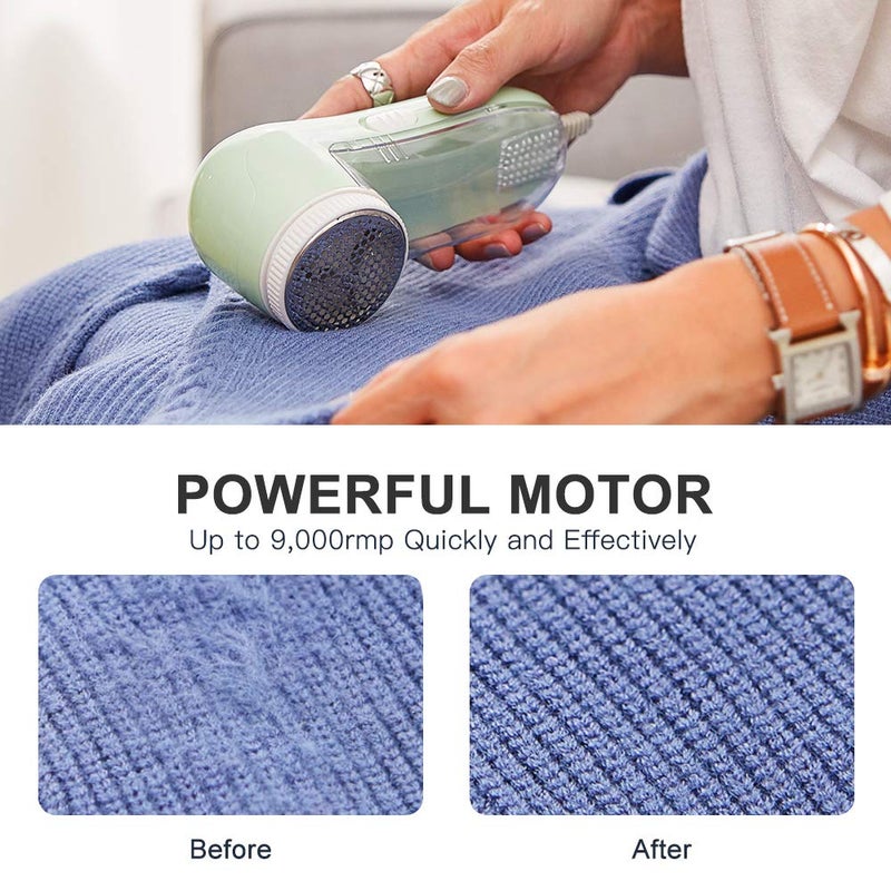Allisable Fabric Shaver, Fuzz Balls Pills Lint Remover, AC120V Plug and Play - Image 3
